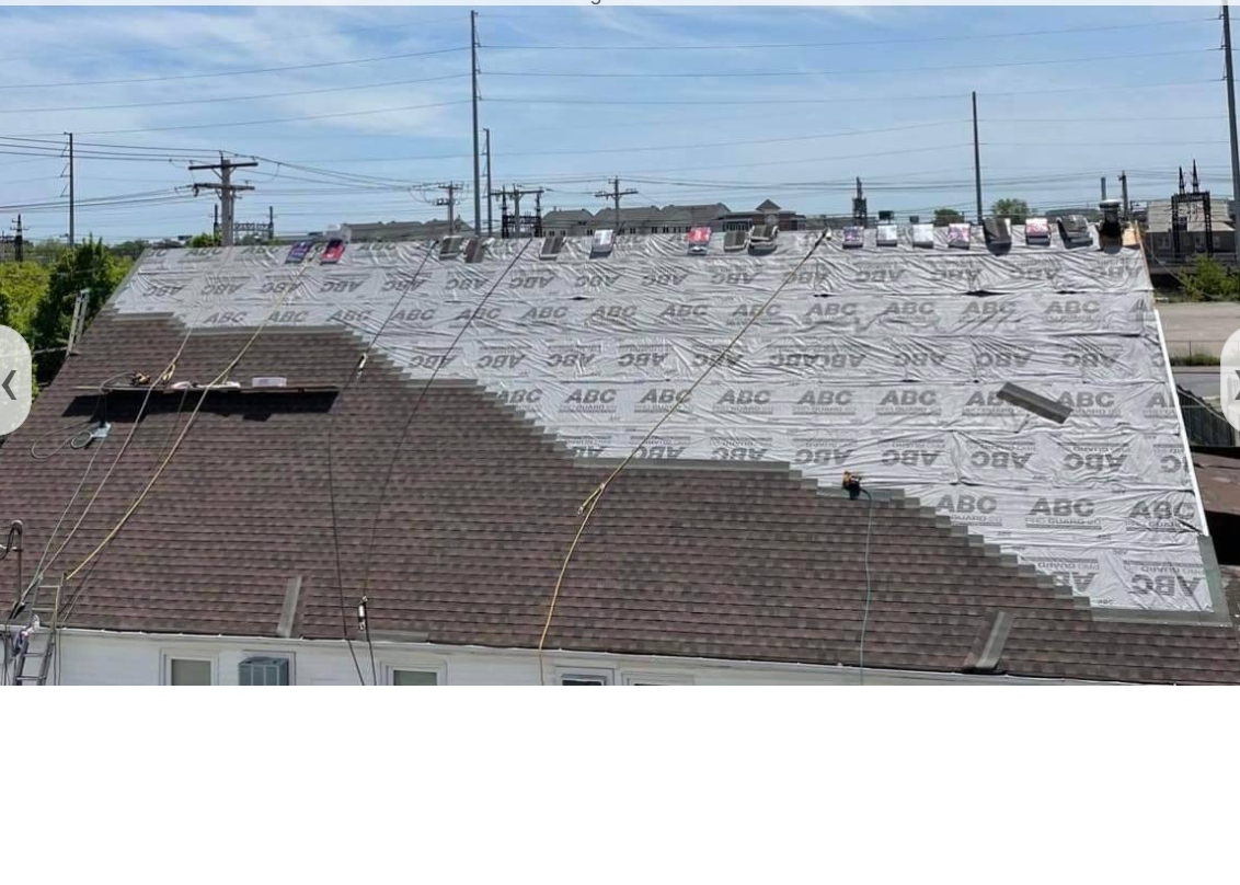 Full Re-Roof With Synthetic Underlayment